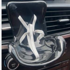 Black Labubu Car Seat with Vent Clip and Air Freshener New with Tags